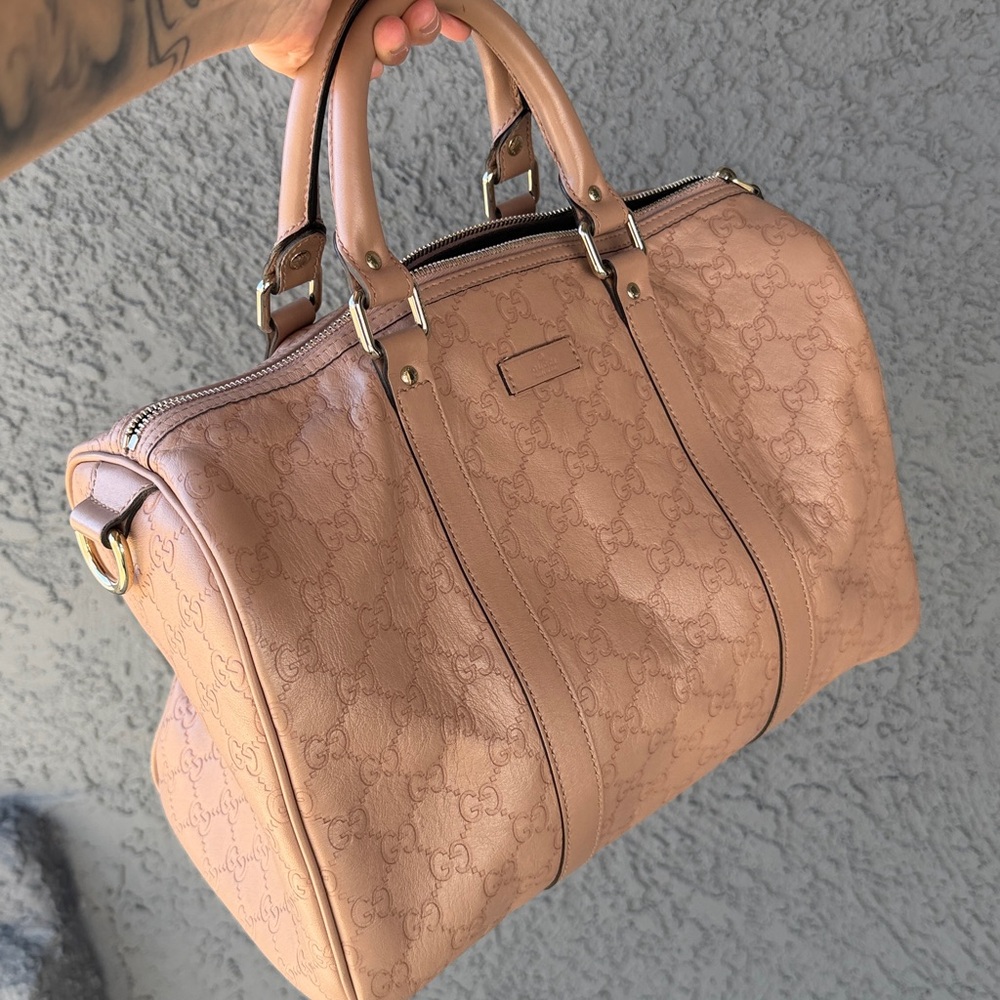 Gucci Women's Brown Leather Satchel - Picture 16 of 16